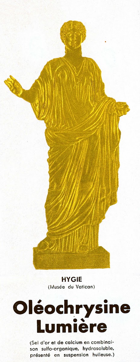 Oléochrysine Lumière 1910 1950