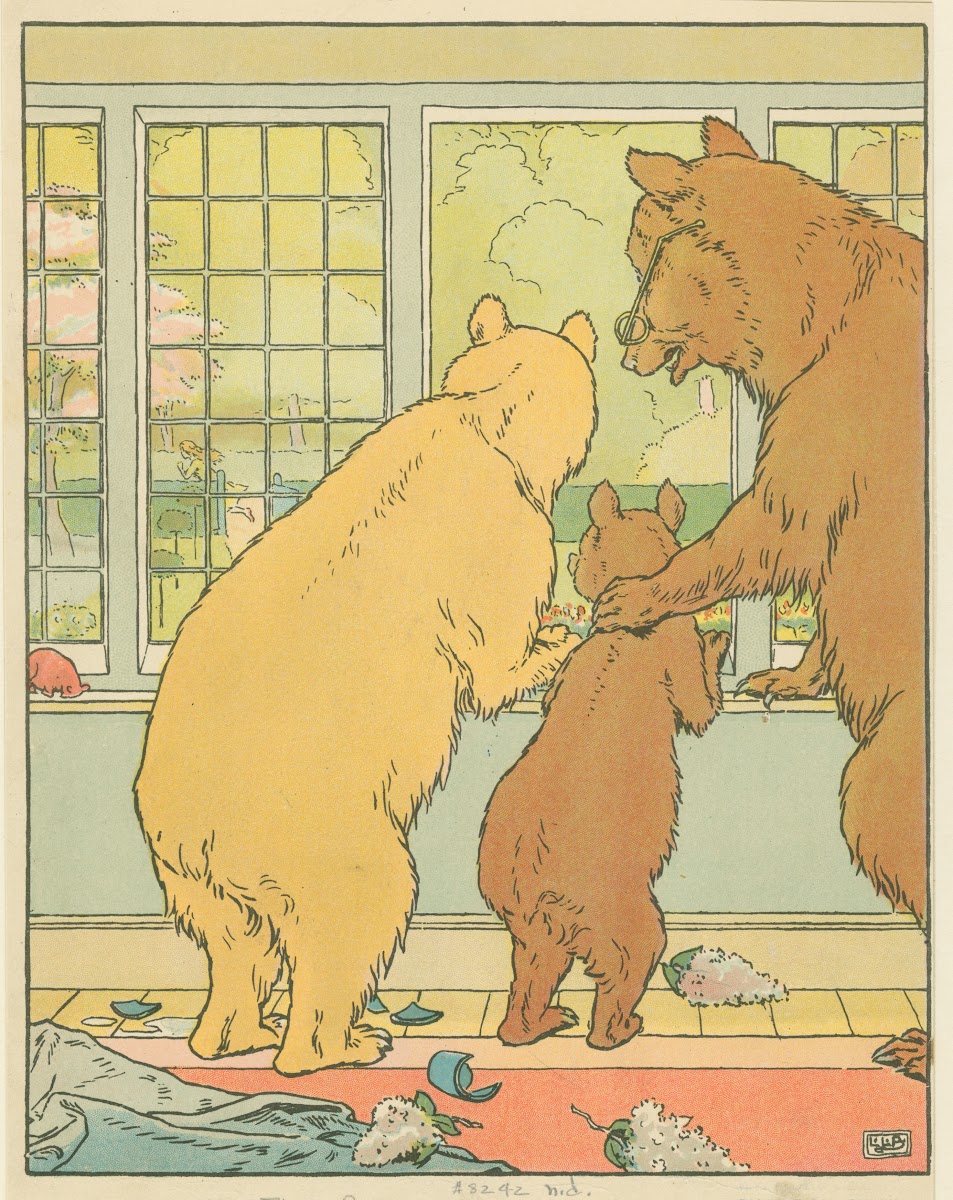 The bears watch from the window 1909