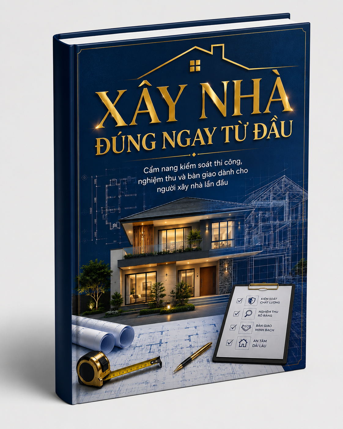 Cẩm nang kiểm soát thi công, nghiệm thu và bàn giao dành cho người xây nhà lần đầu