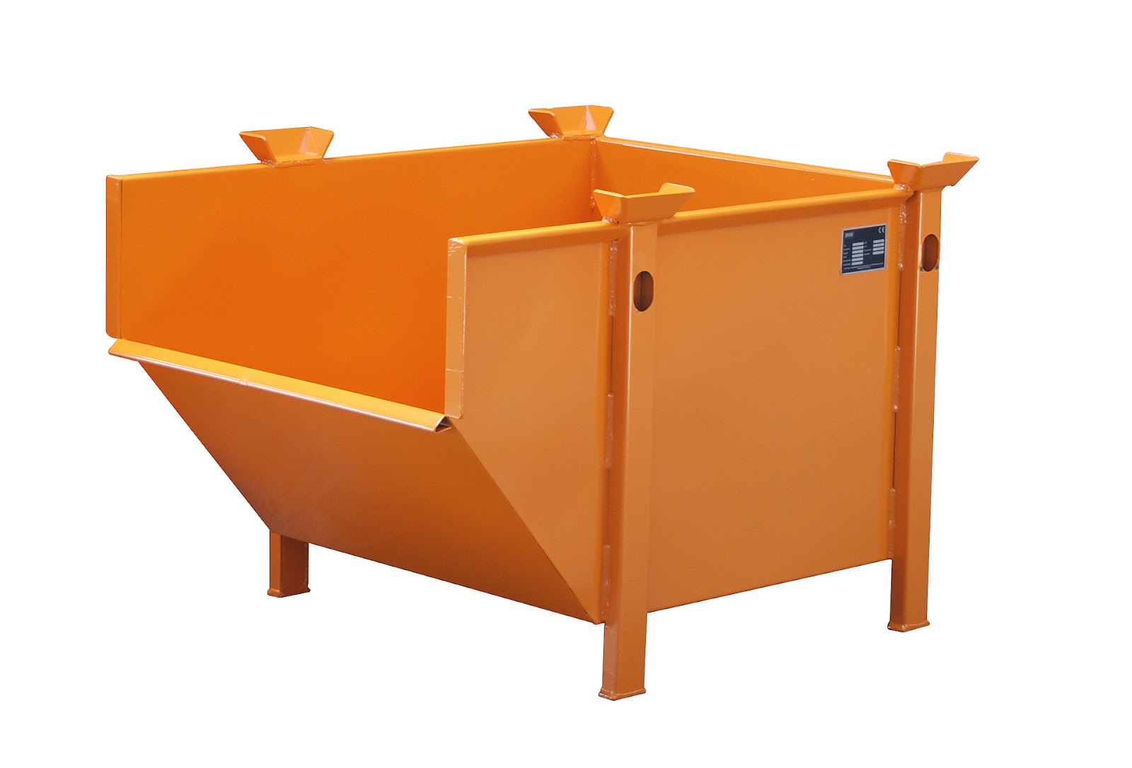Materiaal-container BBM 500, gelakt, Resedagroen