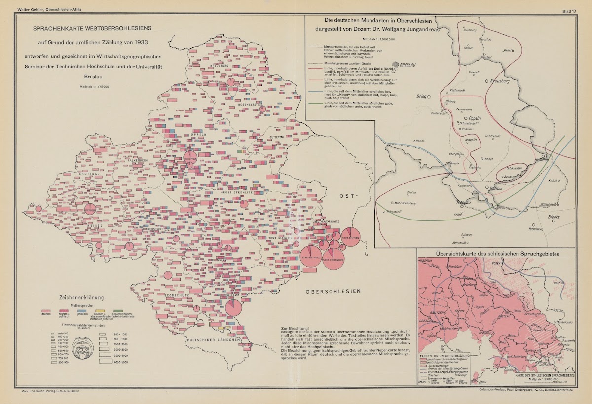 Die Verbreitung Der Sprachen 1938