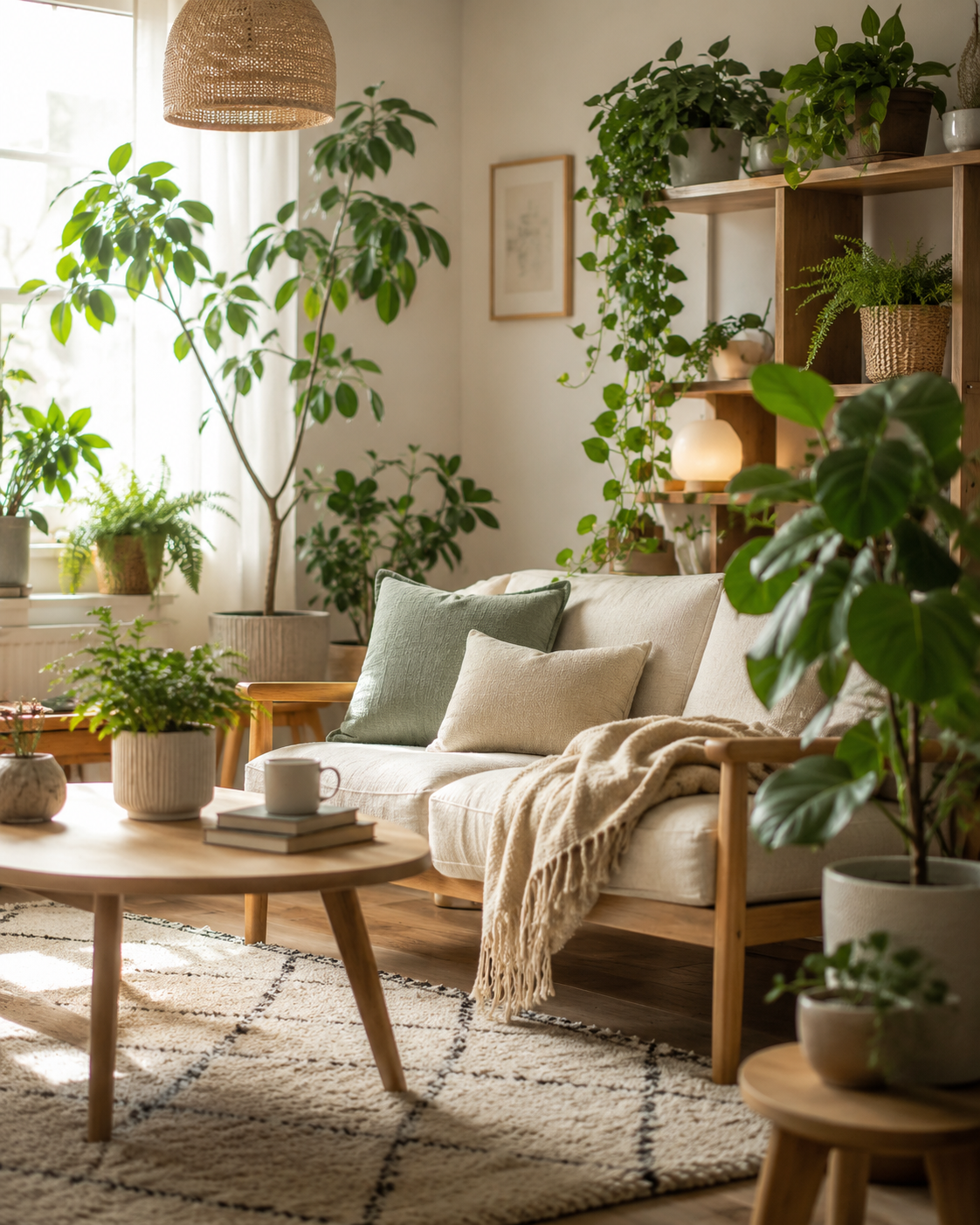 観葉植物のある暮らし｜お部屋に緑を取り入れるコツ