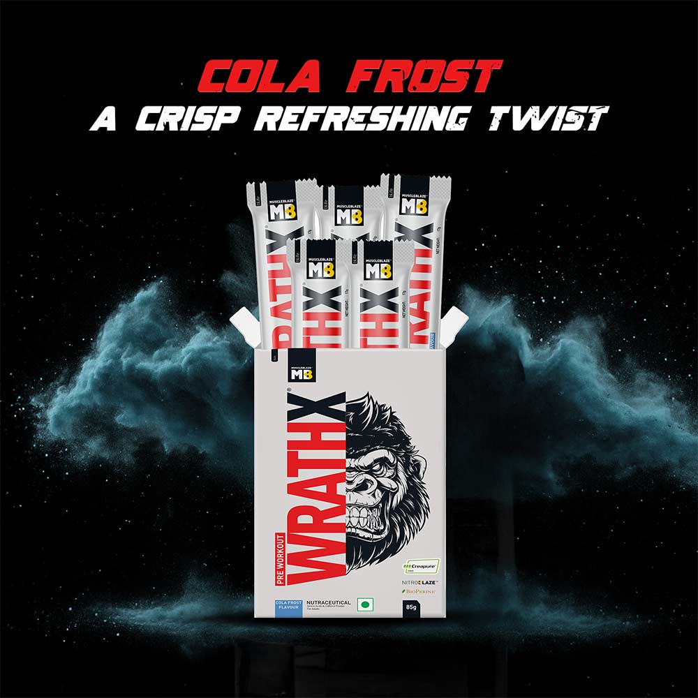 Pre Workout WrathX — Cola Frost, 85 g