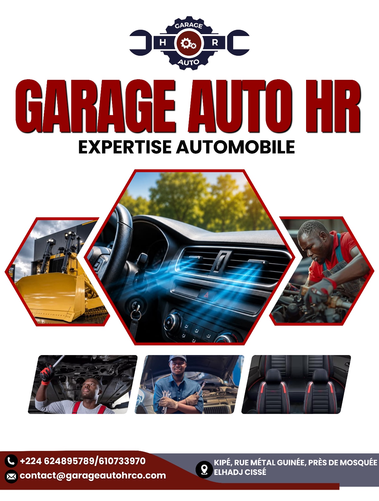 Carrosserie, tôlerie et peinture automobile — Garage Auto HR Conakry