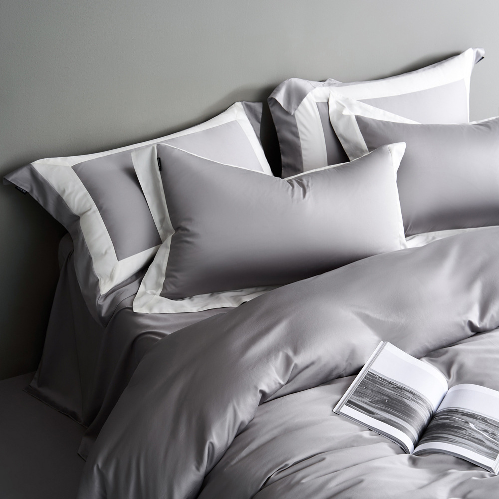 Premium Sea Island Cotton Bedding, 160s, solid color