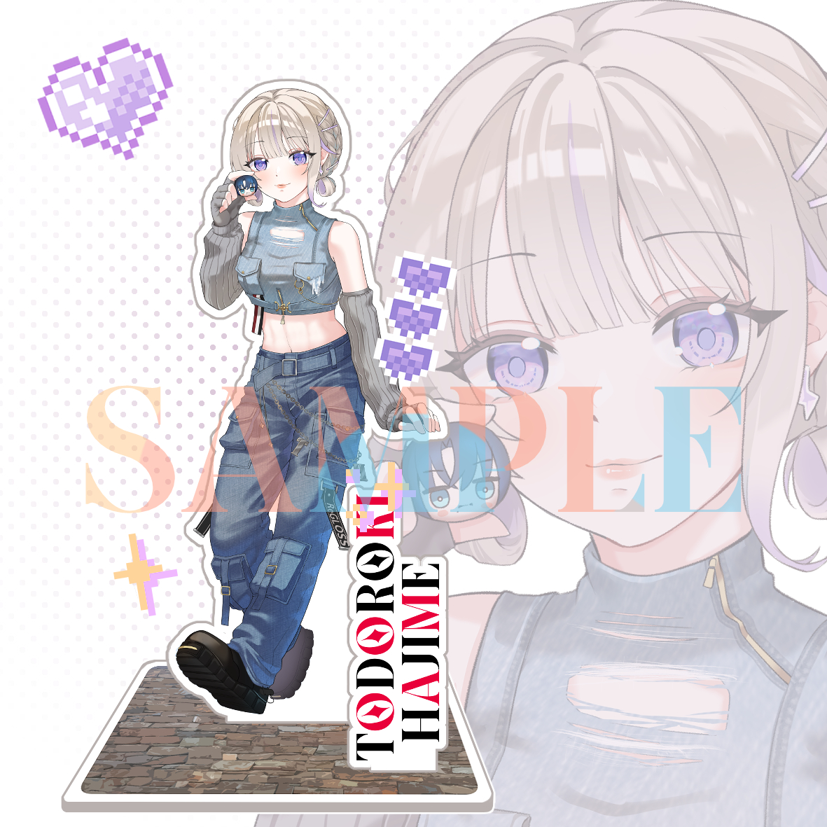 Todoroki Hajime Idol Outfit Acrylic Standee By Hiudarat