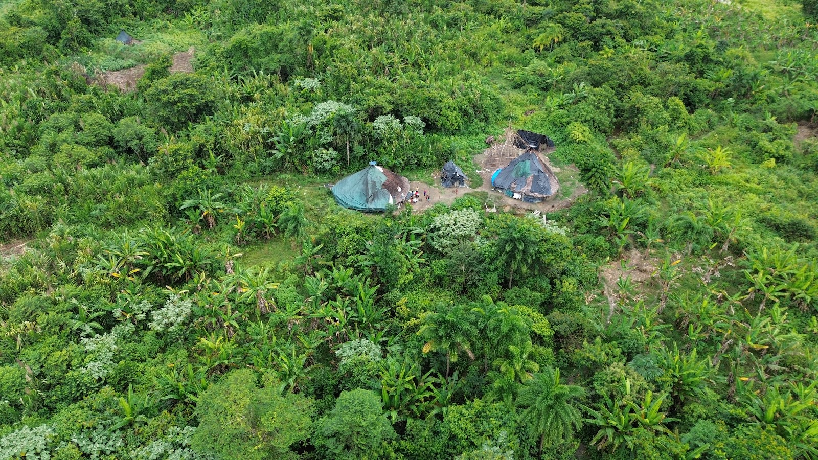 Estrutura de madeira precária que deveria funcionar como escola indígena em Alto Alegre educação Yanomami em Roraima.