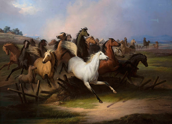 From the legend of the Stadnicki family 19th century