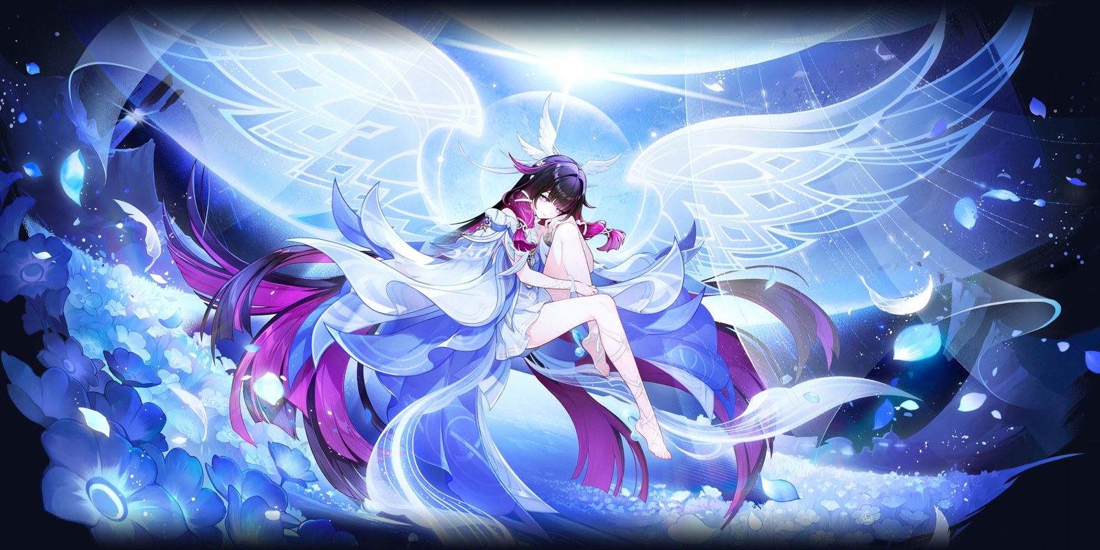 Columbina, the only Hydro character whose Moonsign Benediction passive converts Hydro Crystallize into Lunar-Crystallize