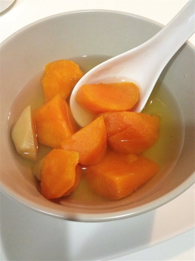 Chè Khoai Lang Nấu Gừng