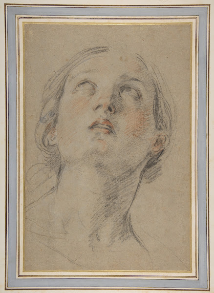 The Head of a Woman Looking Up Judith 162526
