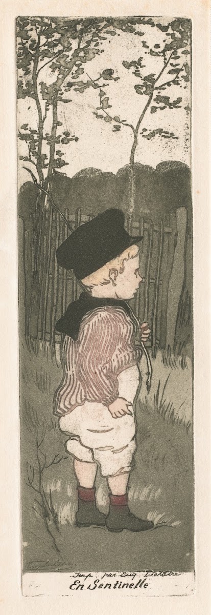 On Sentry Duty c 1905