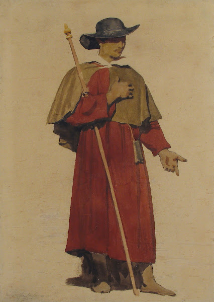 An Italian Pilgrim 19th century