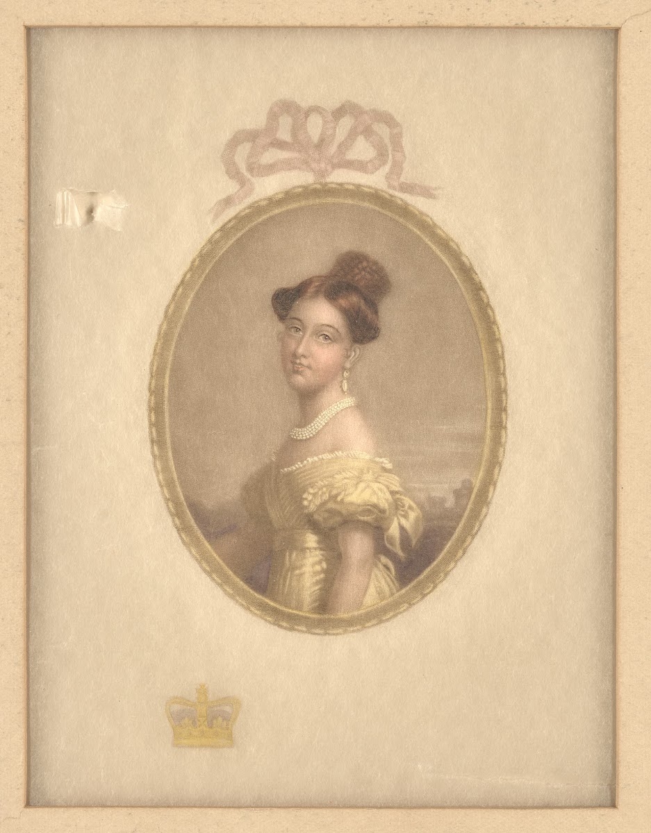 Queen Victoria aged 18