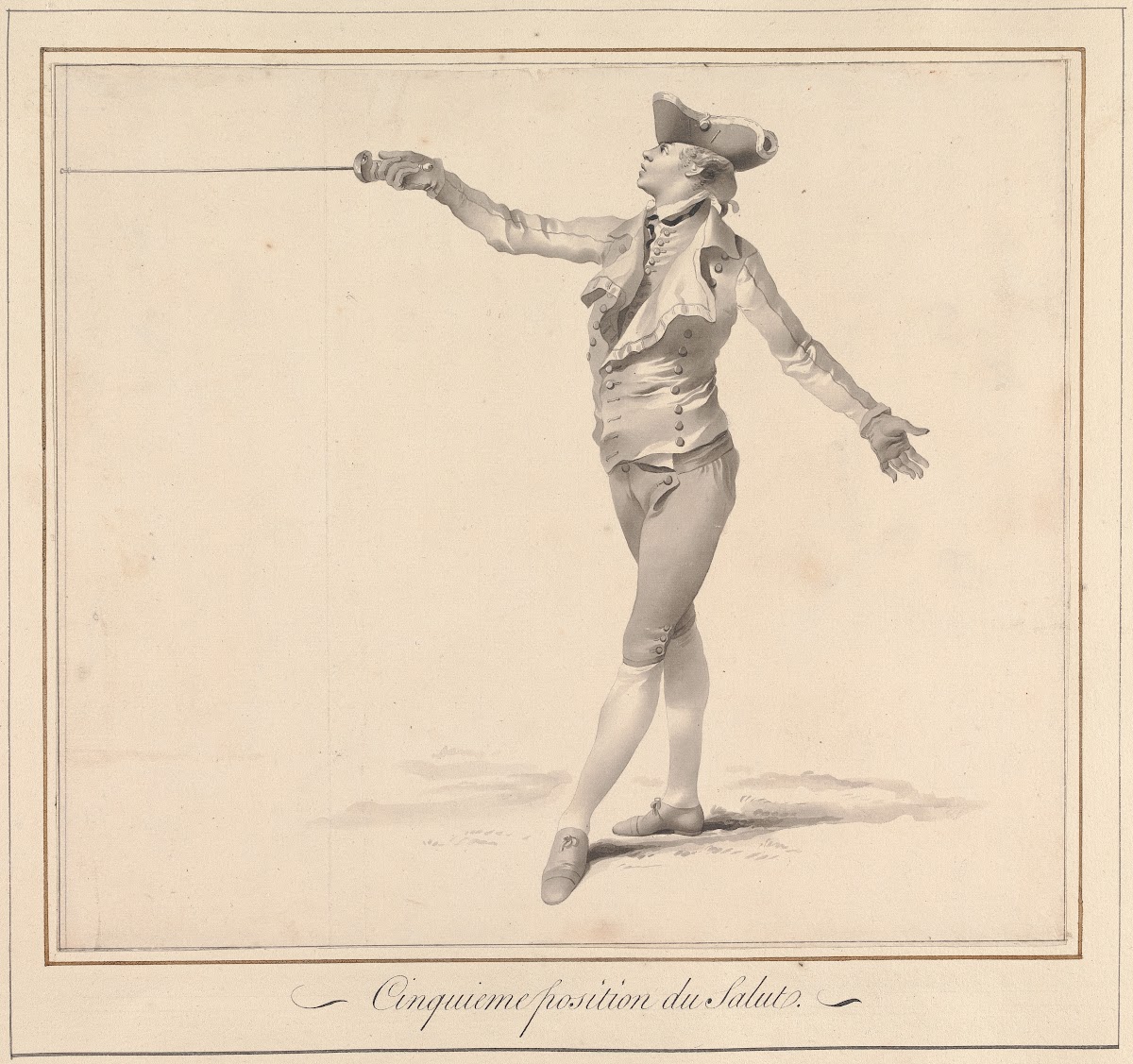 Cinquieme Position du Salut 1763