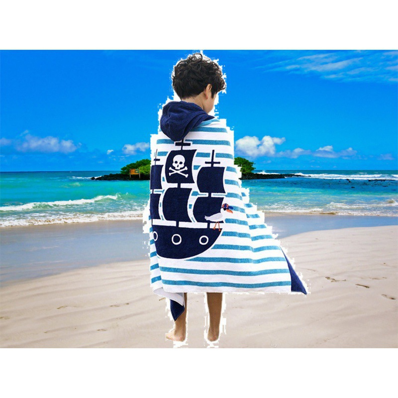 Hooded Towel, Microfiber, 127–160 cm