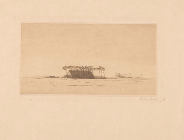Landschap met boerderijen 1929