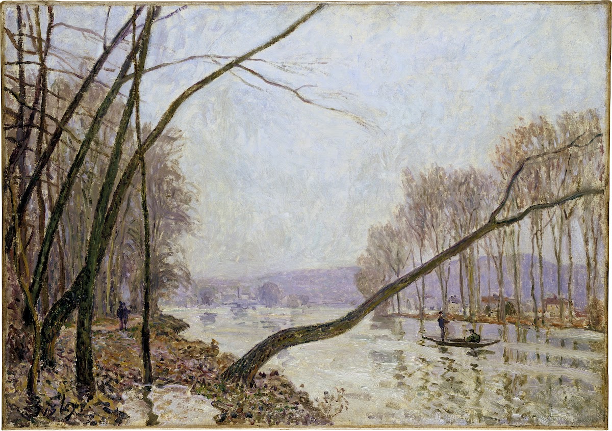 Bank of the Seine in Autumn 1876