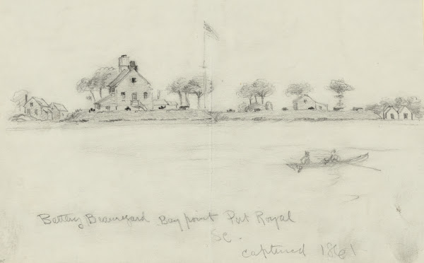 Battery Beauregard Bay Point Port Royal SC 1861