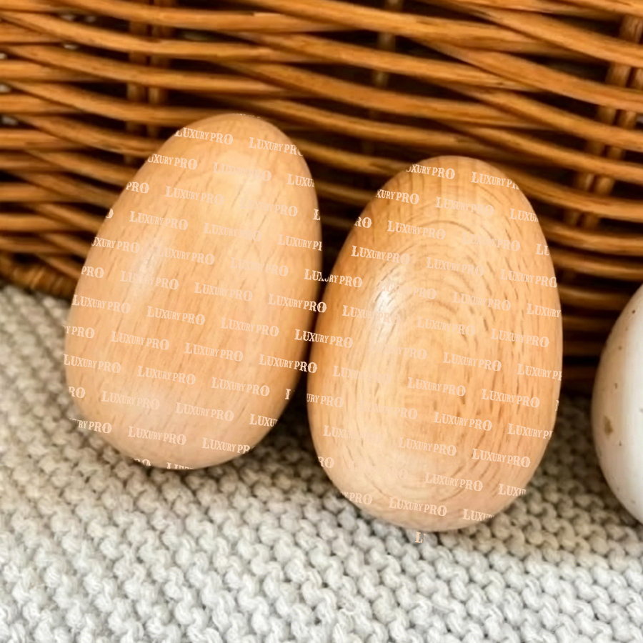 Wooden Easter Egg