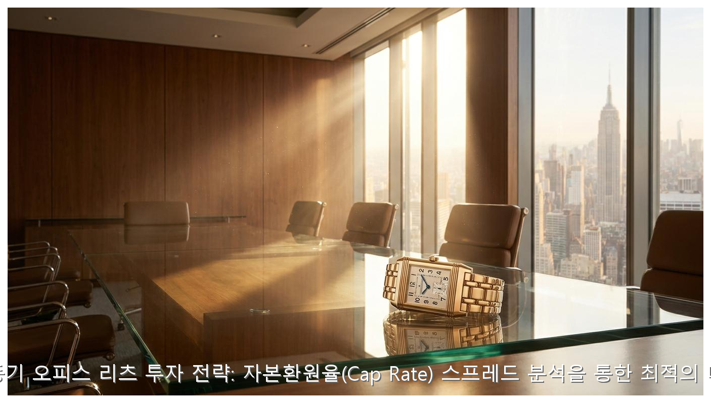 금리 변동기 오피스 리츠 투자 전략: 자본환원율(Cap Rate) 스프레드 분석을 통한 최적의 매수 타점 핵심 안내 및 분석 인포그래픽 (3)