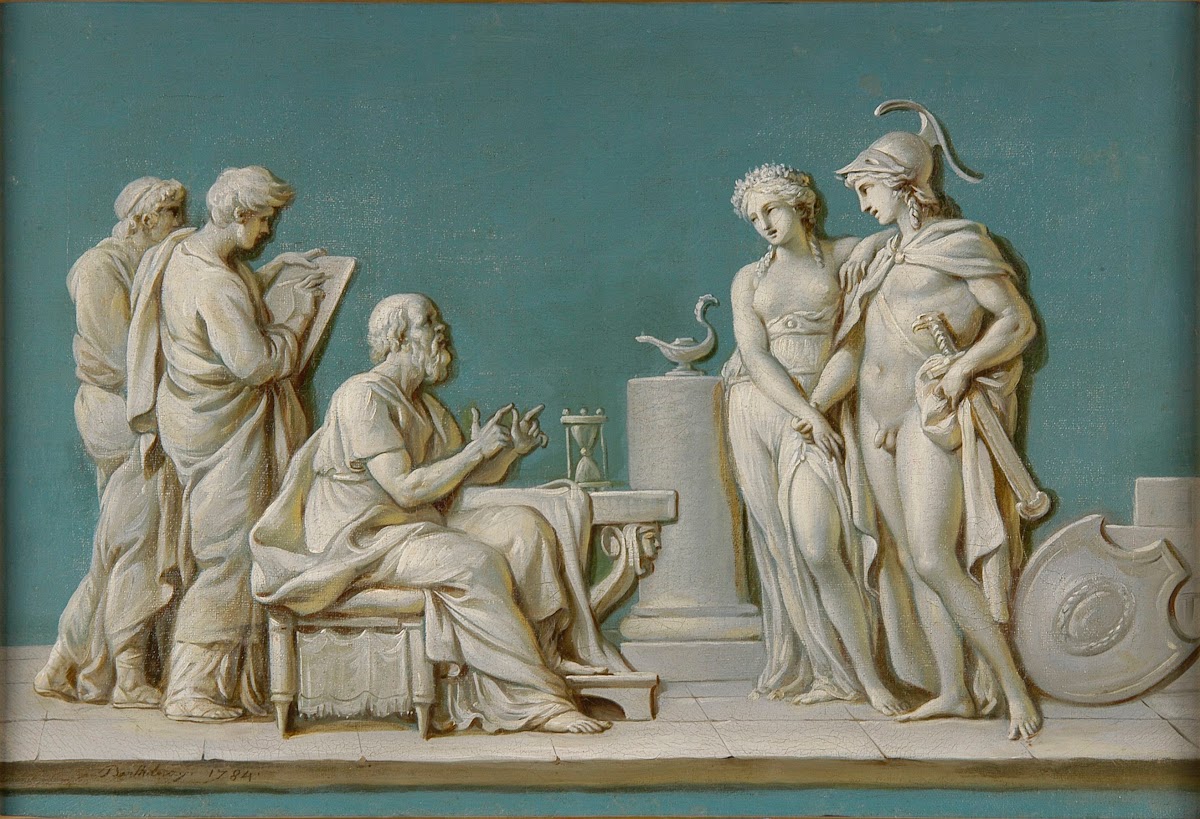 Socrate instruisant la jeunesse 1784