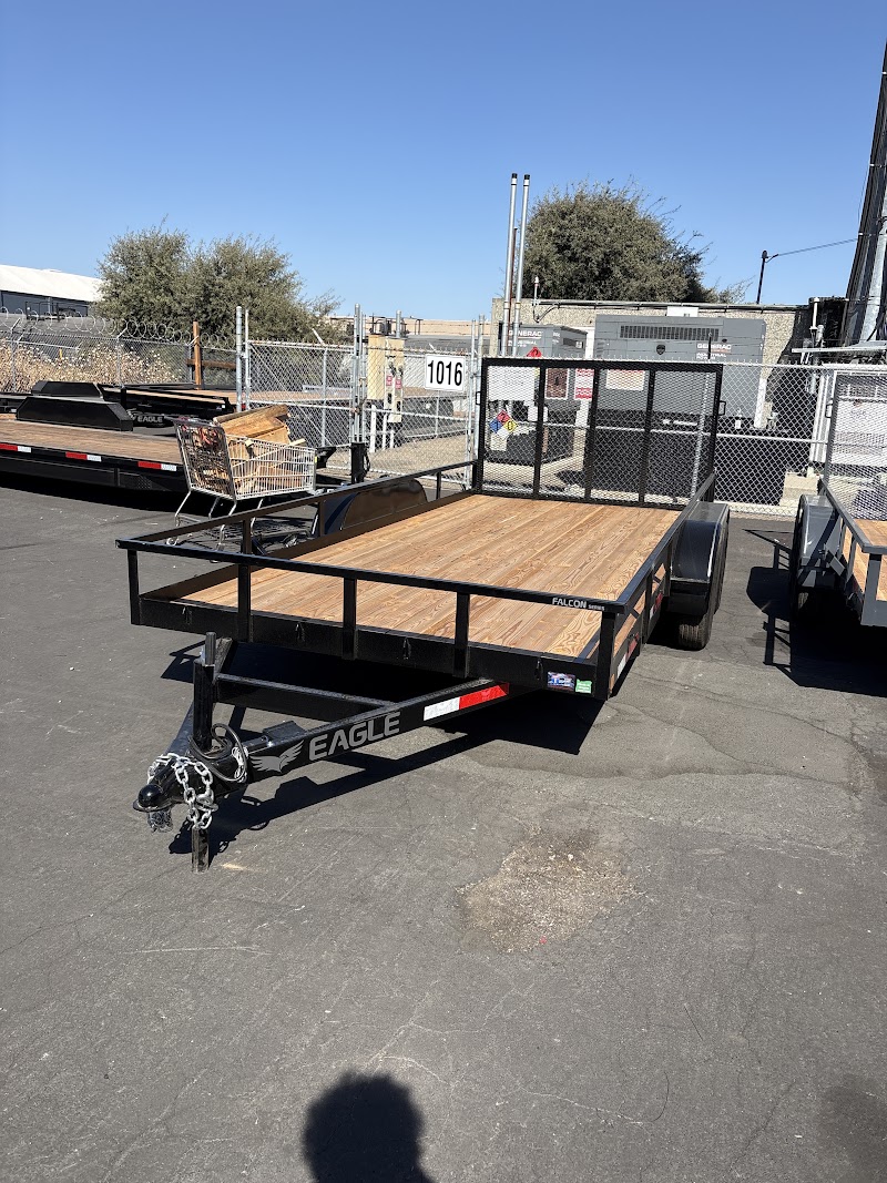 7' x 16' 7K Angle Fender High Rail Flatbed