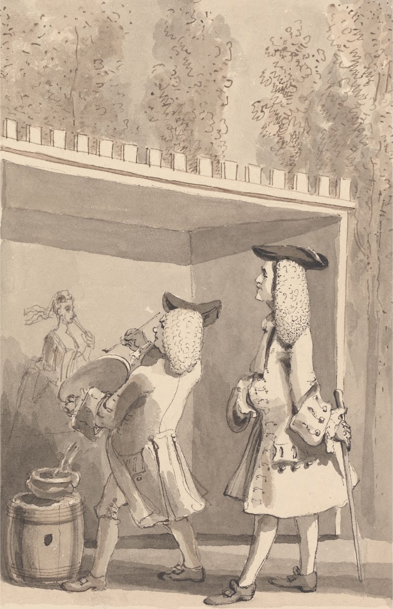 Hogarth Painting in Vauxhall Gardens in the Presence of Jonathan Tyers 1817