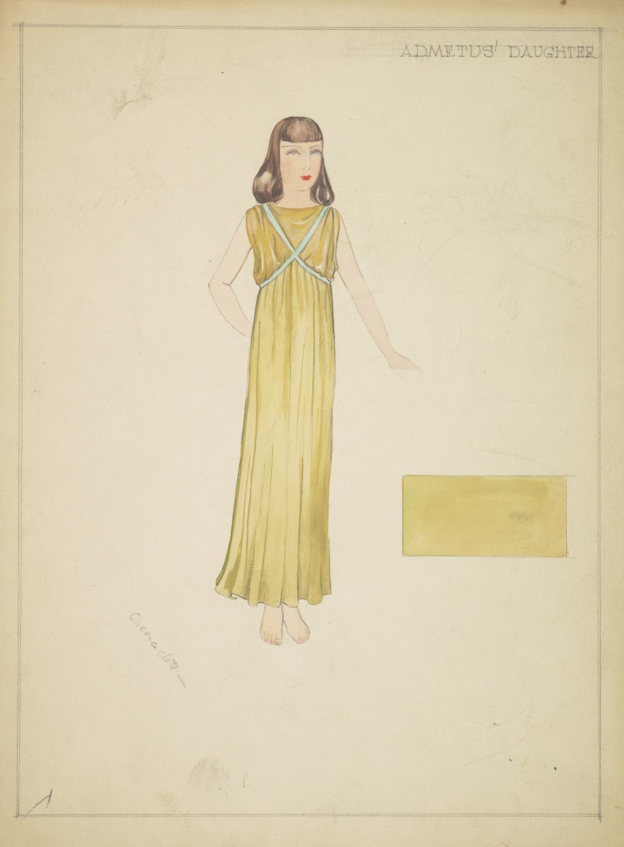 The Alcestis of Euripedes Admetus Daughter 1934 1943