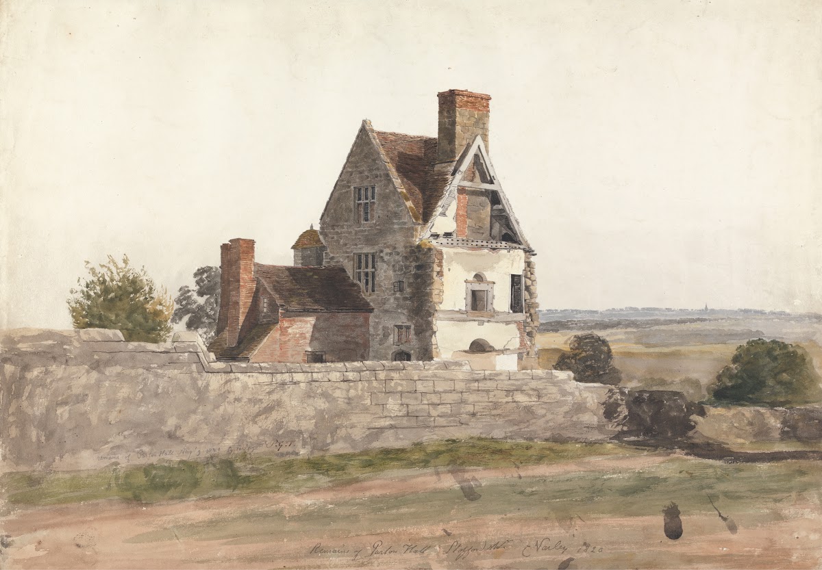 Remains of Purton Hall Staffordshire 1820