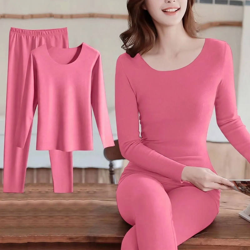 Thermal underwear set for women, self-warming