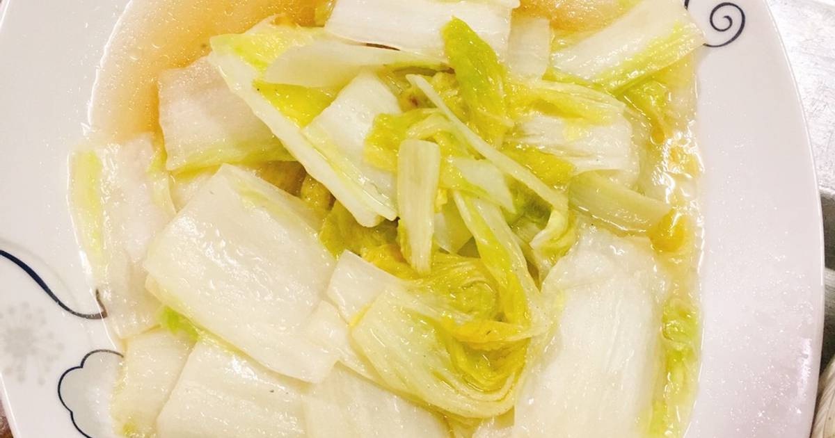 Cải bao xào tỏi
