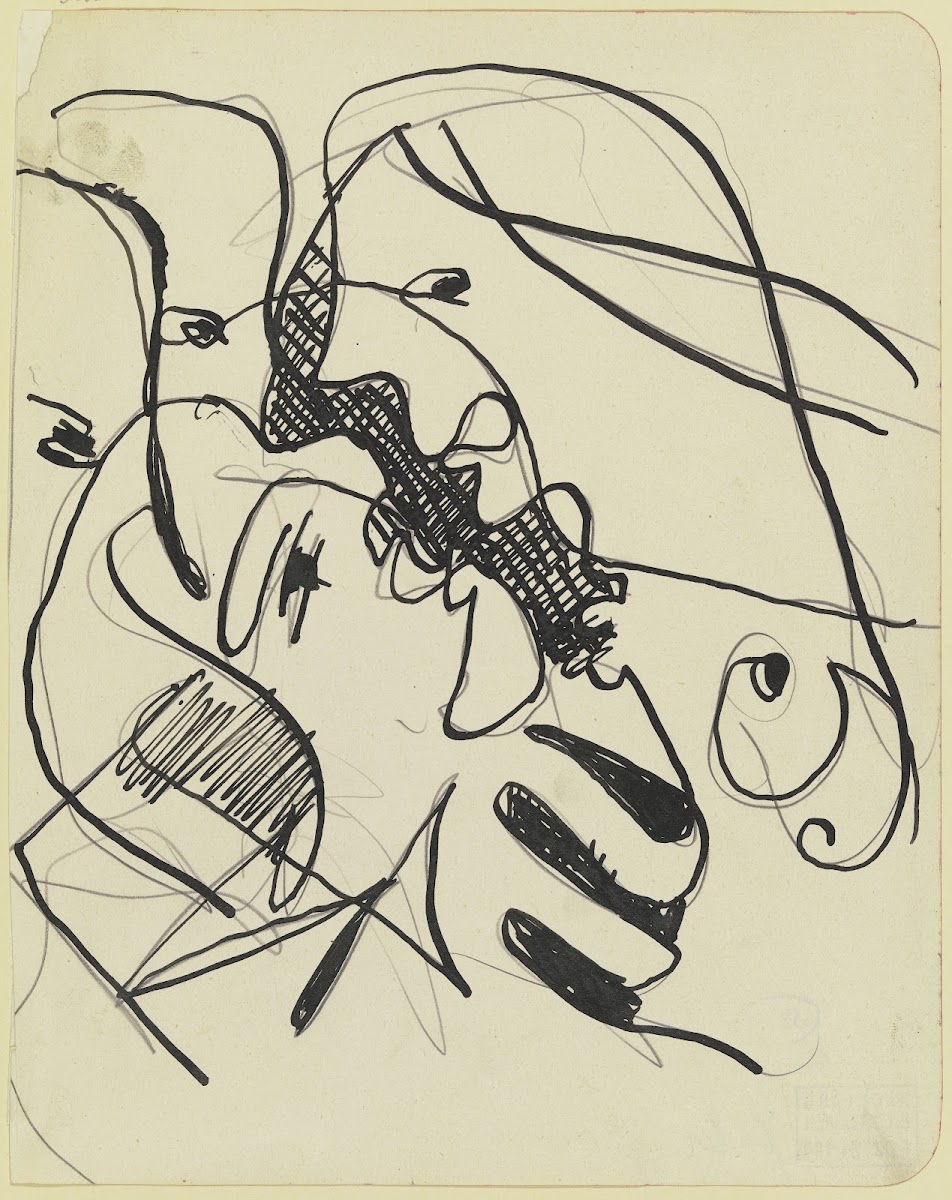 Four heads ca 1930