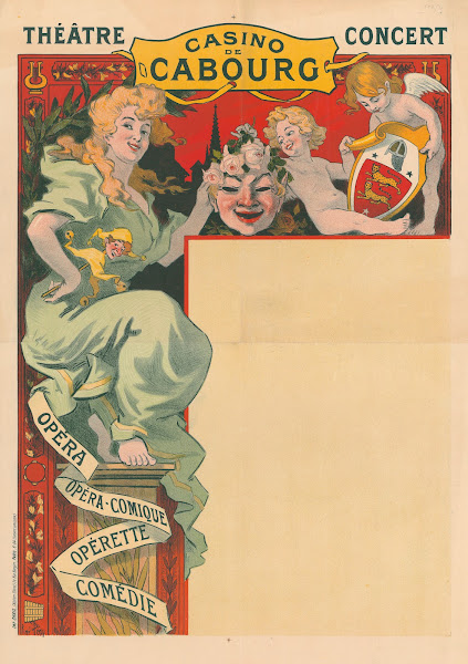 Casino de Cabourg  théatre concert opéra 1904