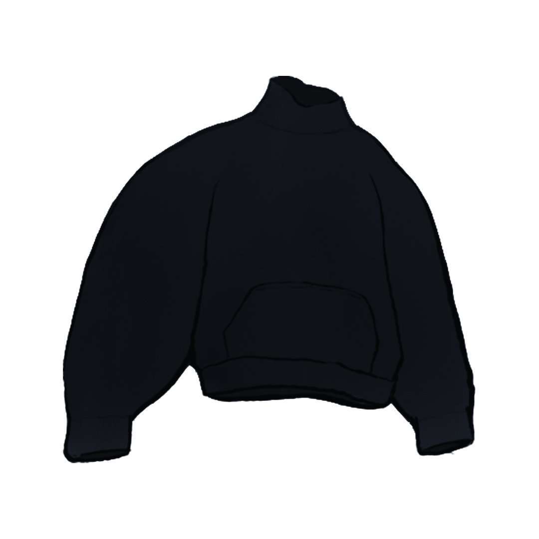 Yeezy High Neck Fleece Sweater product image