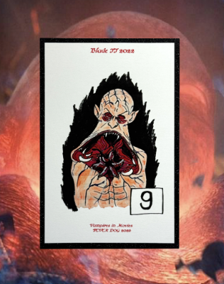 Vampires in Movies Series, Giclée Print