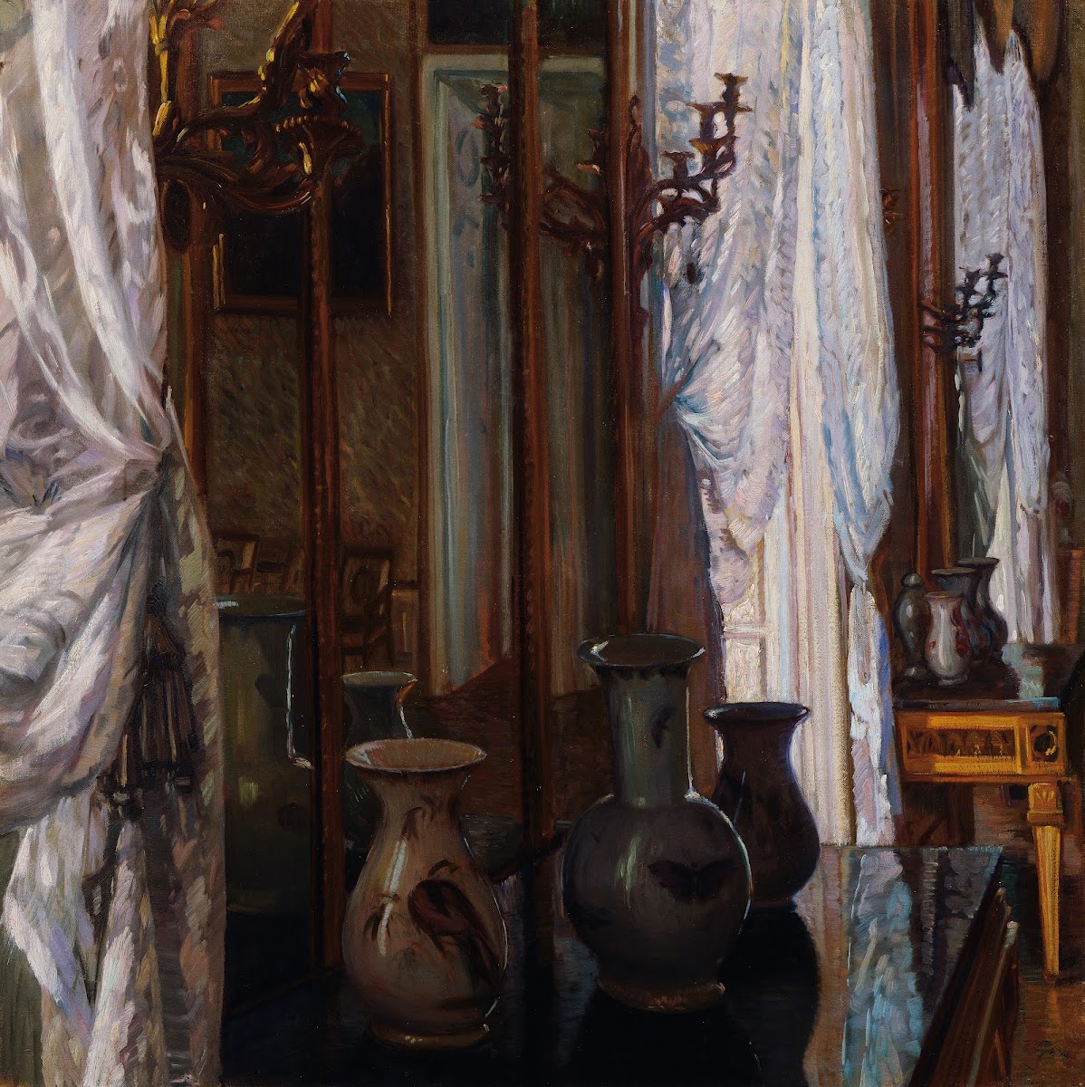 Interieur  Das Napoleon Zimmer im Schloss Ludwigsburg 1914