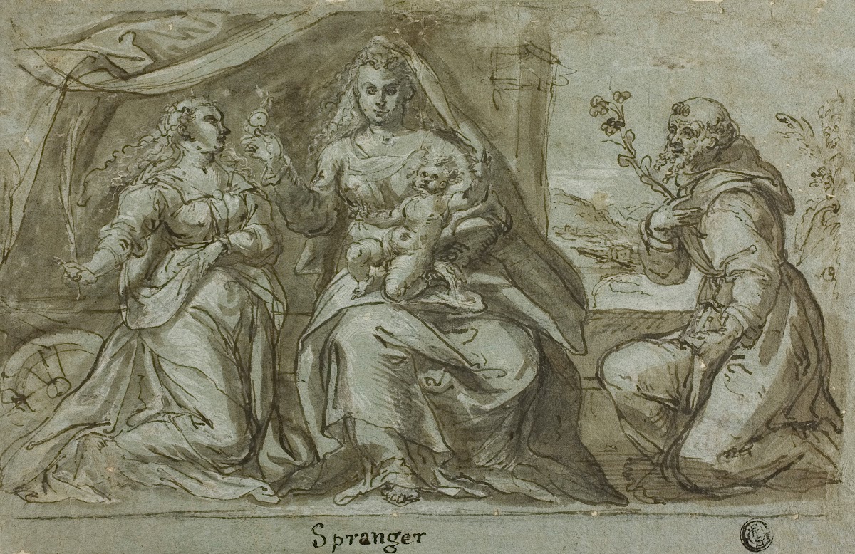 Madonna and Child with Saints Catherine and Dominic