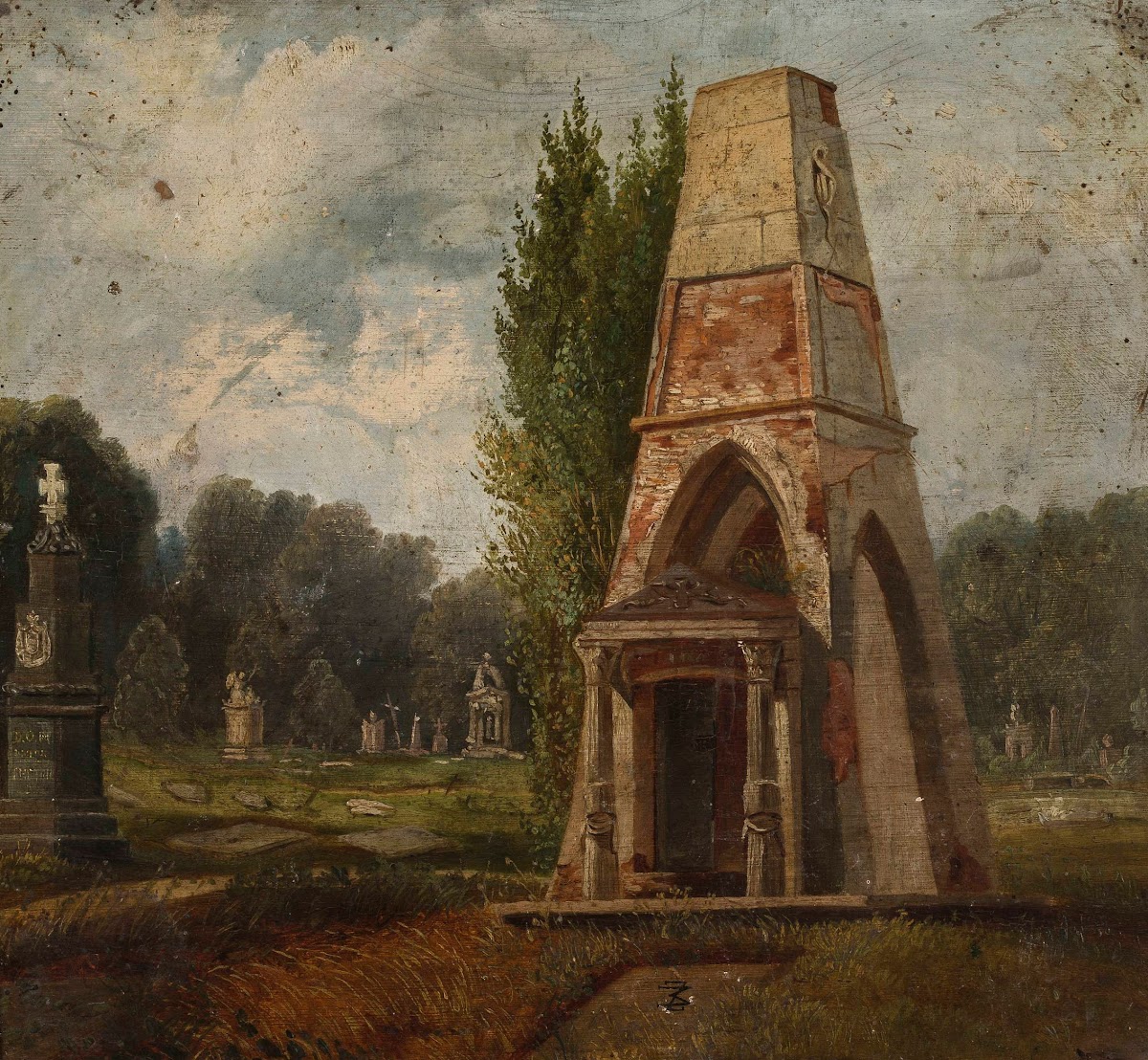 Kochanowski tomb at the Powązki cemetery