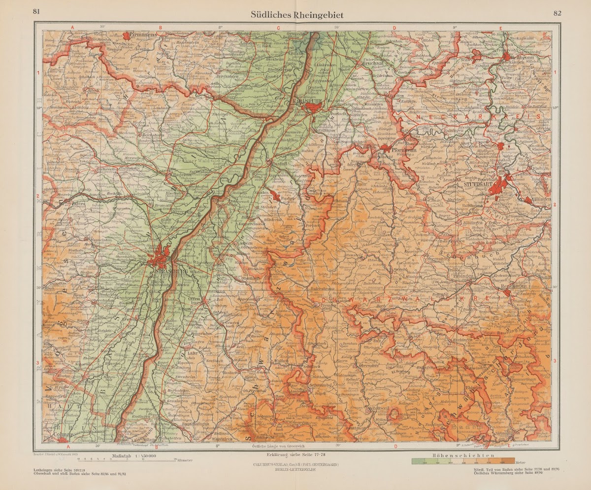 Sudliches Rheingebiet 1926