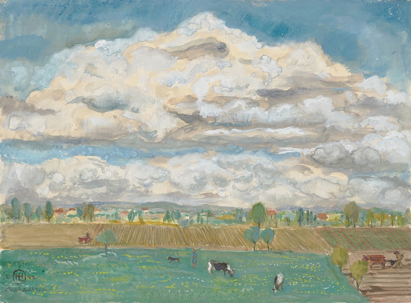Felder und Wiesen bei Montauban 1942