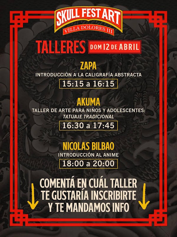 Convención de Tatuajes Skull Fest Art