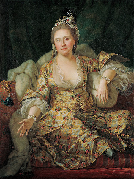 Portrait of the Countess of Vergennes in Turkish Attire