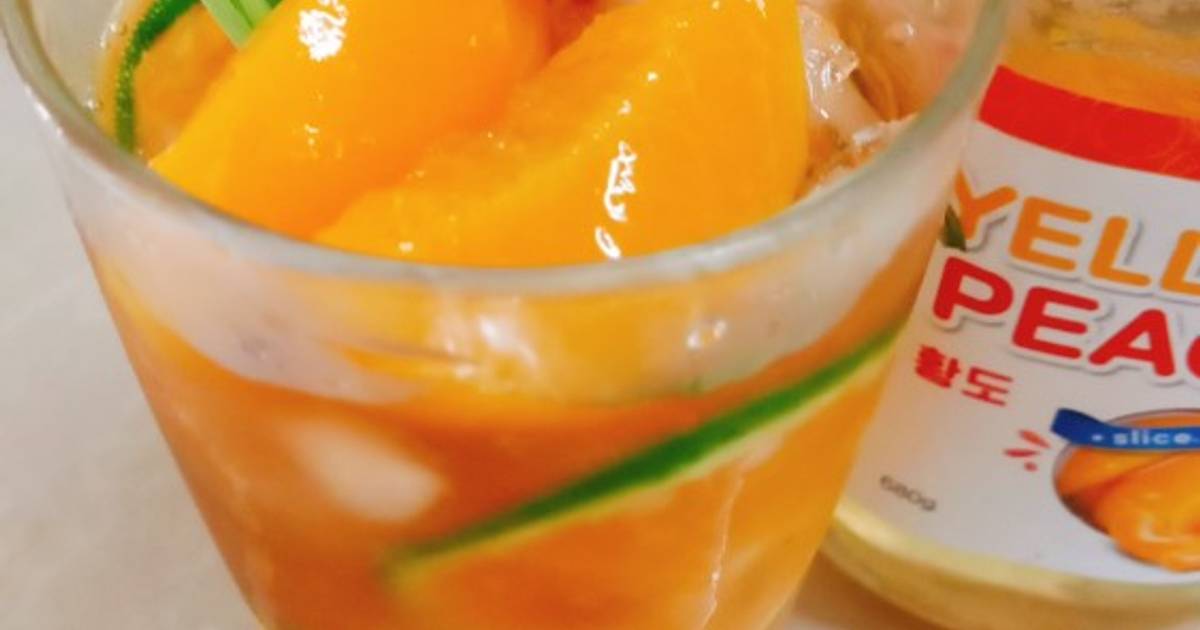 Trà đào cam sả