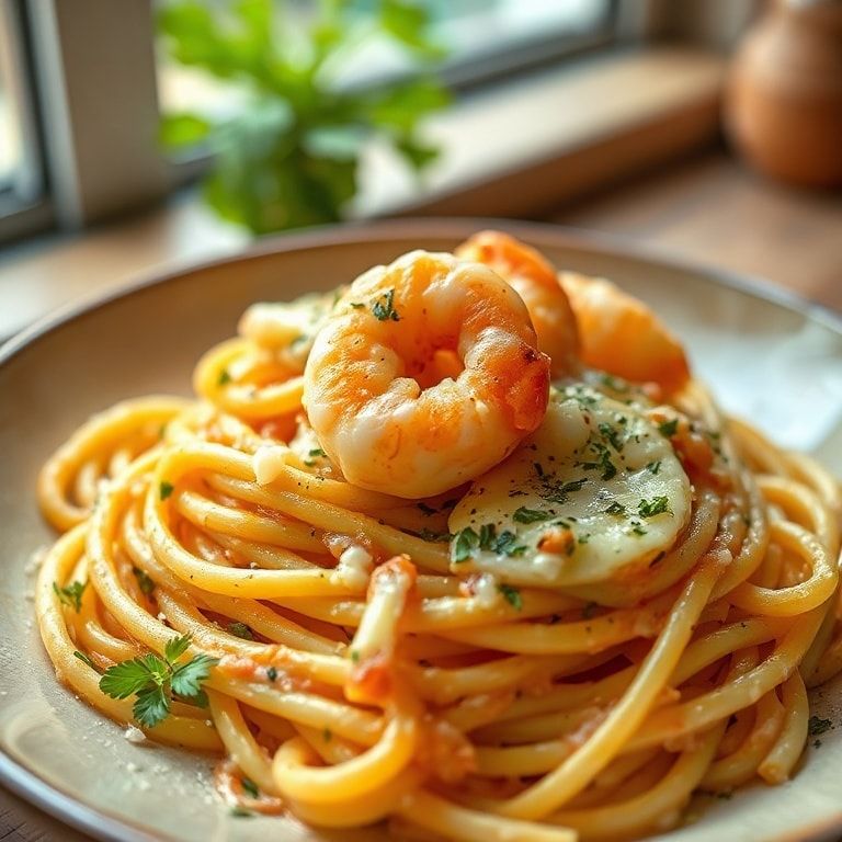Garlic Shrimp Pasta Recipe – Easy 40‑Minute Weeknight Dinner