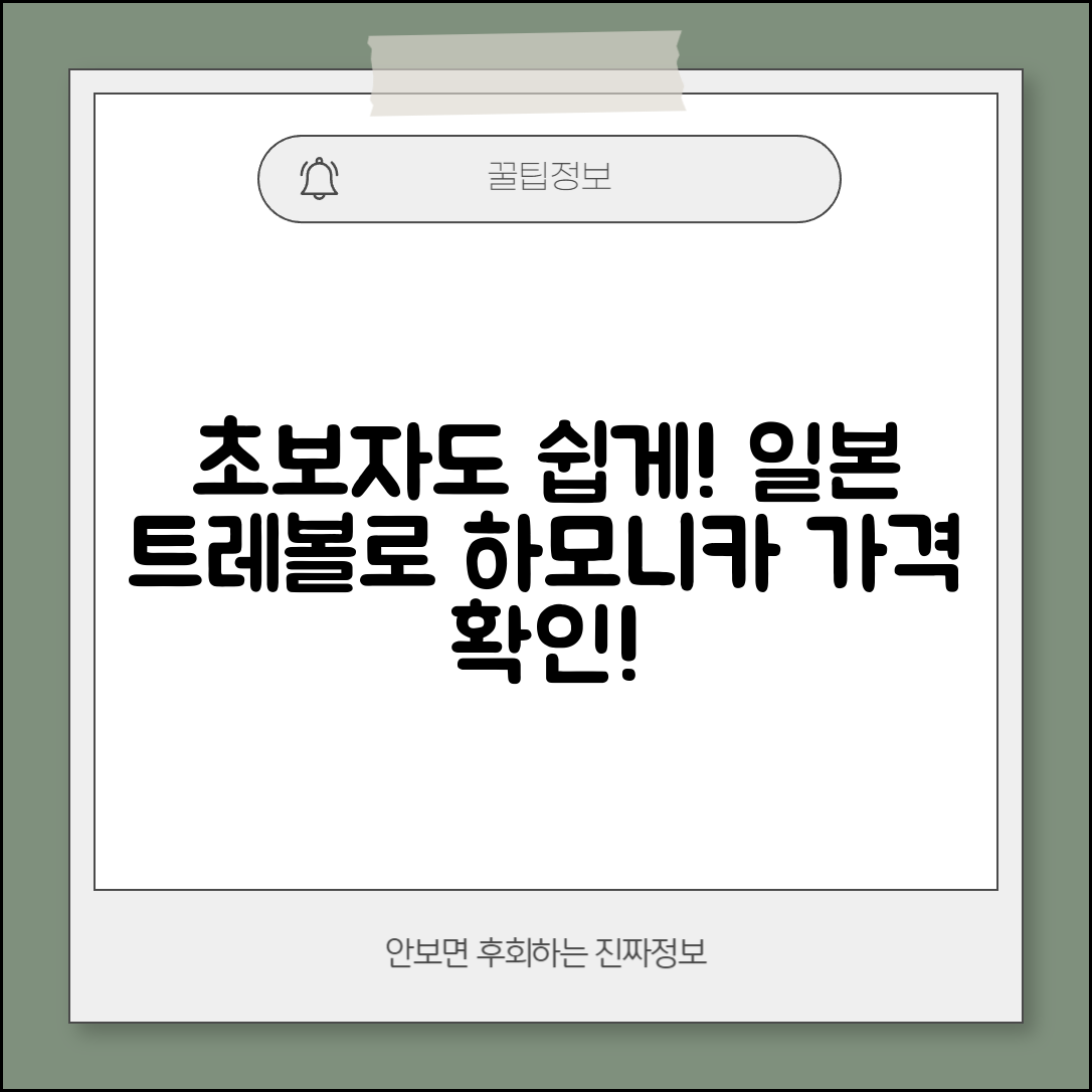 초보자도 쉽게 알아보는 일본트레볼로하모니카a 가격