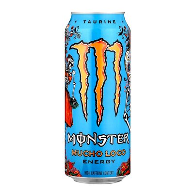 Monster Mucho Loco Can (Blue)