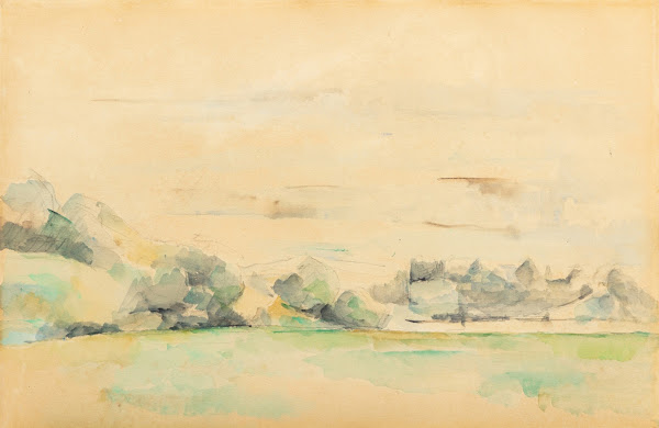 Paysage au bord de leau circa1878 1880
