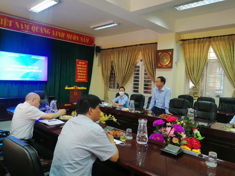 VietinBank Sơn La tài trợ phòng, chống dịch Covid-19 cho Trường Đại học Tây Bắc