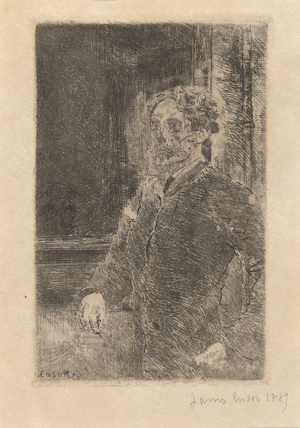 Mijn portret met doodshoofd 1889
